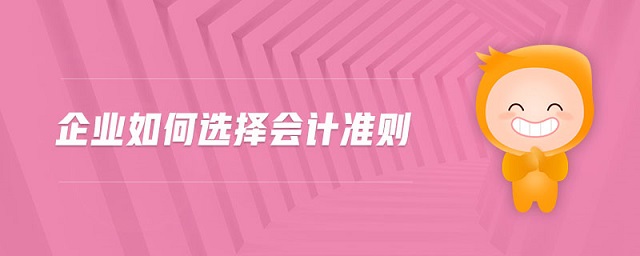 企業(yè)如何選擇會(huì)計(jì)準(zhǔn)則 企業(yè)如何選擇會(huì)計(jì)準(zhǔn)則