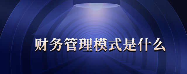 財務(wù)管理模式是什么