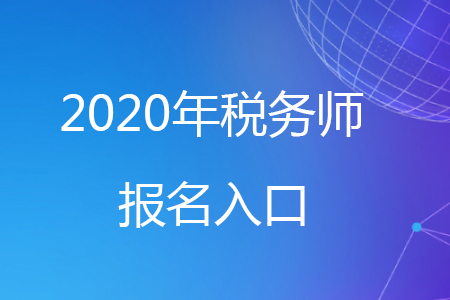 2020年全國稅務(wù)師考試報名系統(tǒng)在哪里？