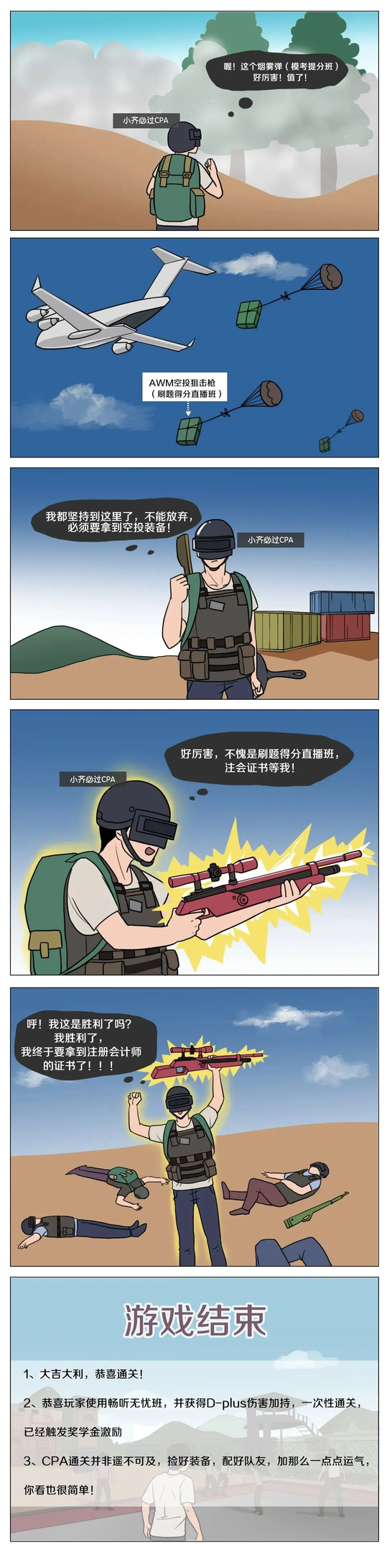 如果將備考CPA比作一場游戲，你有把握在游戲中獲勝嗎？