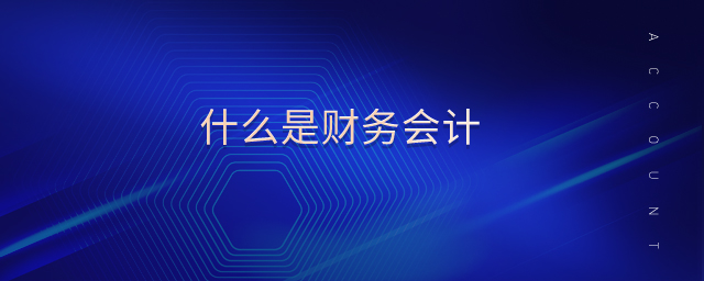 什么是財(cái)務(wù)會(huì)計(jì)