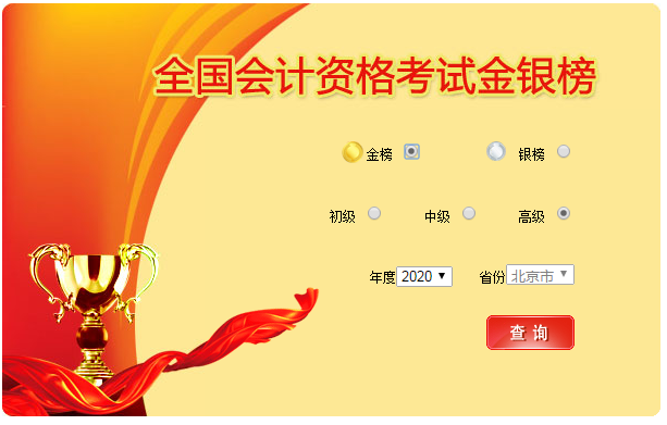 高級會(huì)計(jì)金銀榜