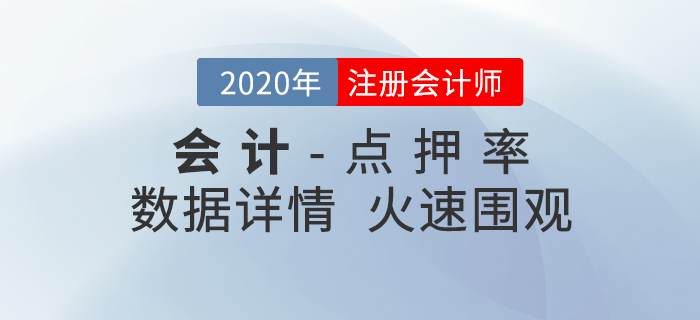 2020年注會《會計》東奧名師點押詳情速覽！