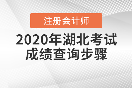 2020年湖北注冊(cè)會(huì)計(jì)師考試成績(jī)查詢(xún)步驟