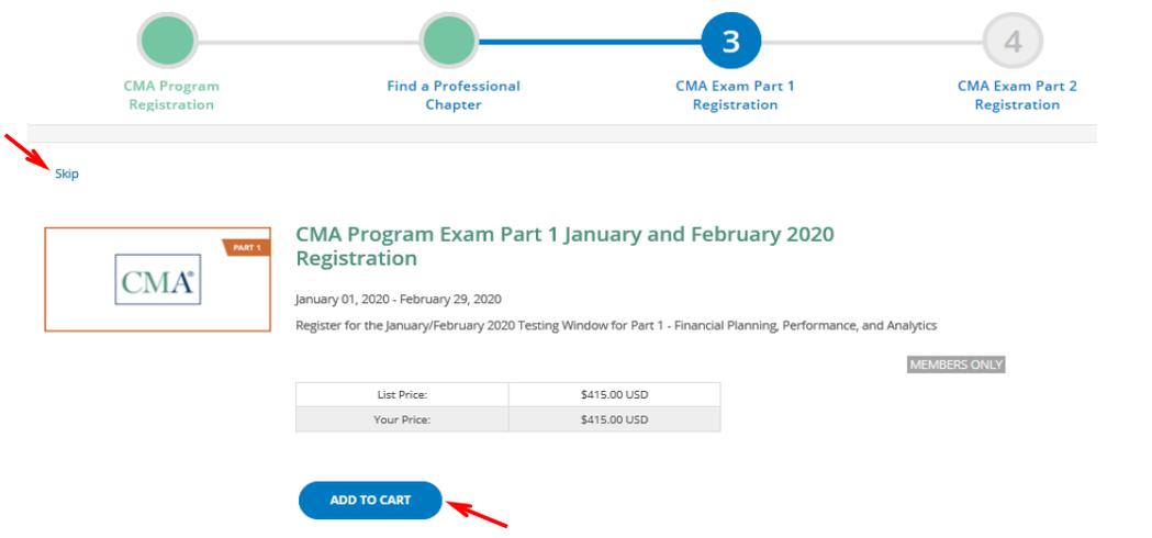 CMA注冊交費指南 CMA注冊交費指南
