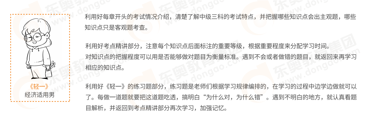 中級(jí)會(huì)計(jì)輔導(dǎo)書使用攻略：輕1