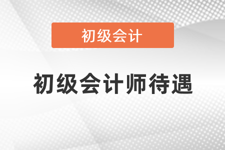 初級會計(jì)師待遇怎么樣？