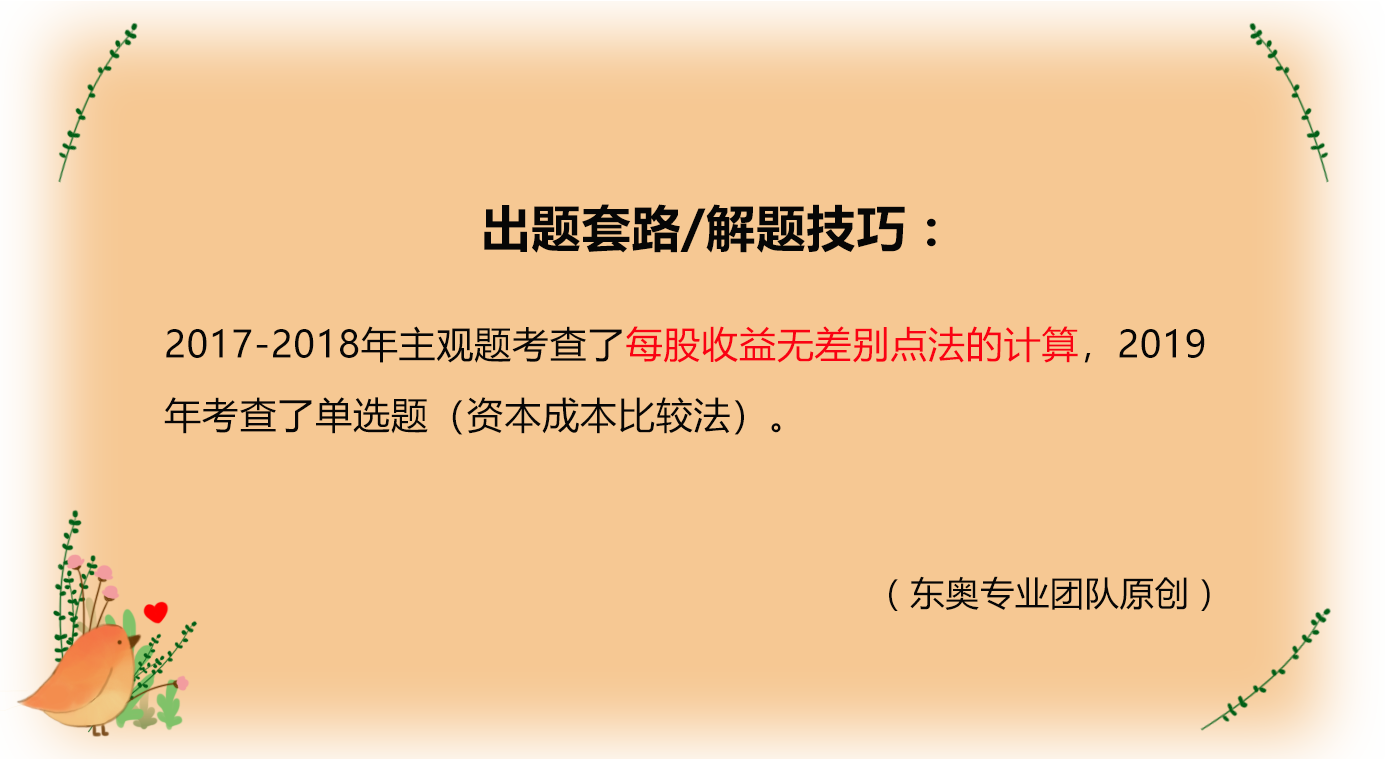 考情分析 考情分析