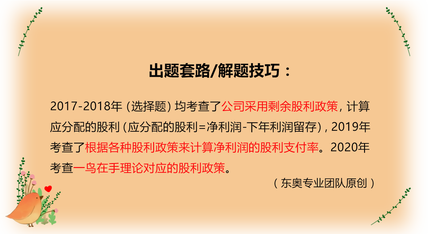 考情分析 考情分析