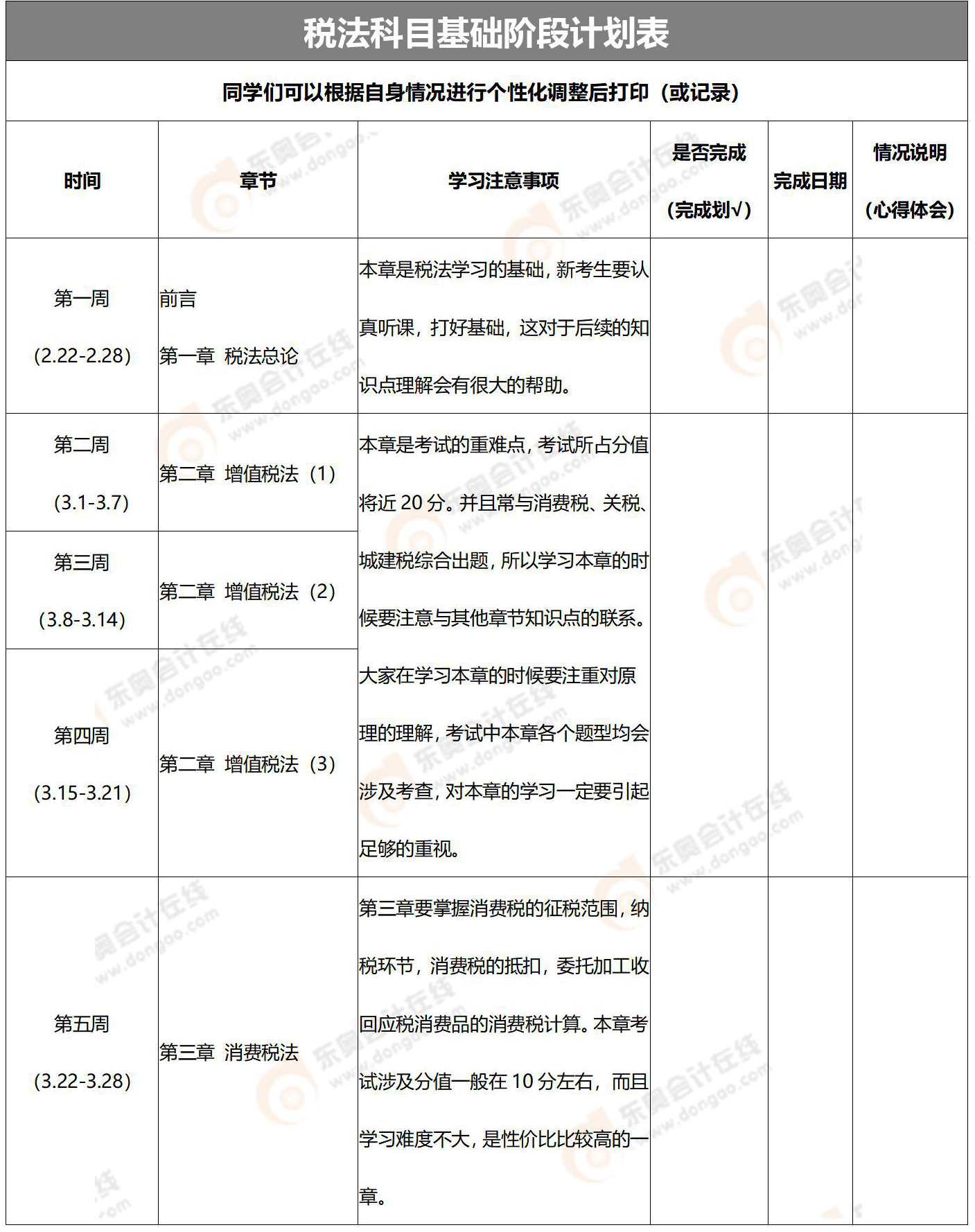 學(xué)習(xí)計(jì)劃