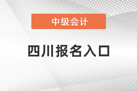 四川省達(dá)州中級(jí)會(huì)計(jì)師報(bào)名入口