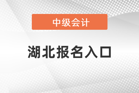 2021年湖北省武漢中級會計報名入口