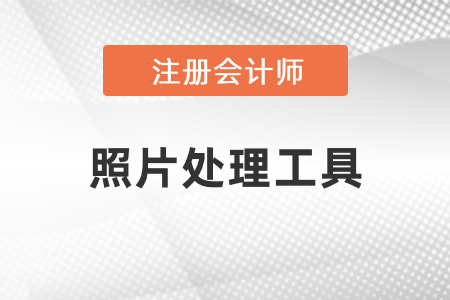 注冊會計師照片處理工具