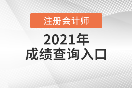 注冊(cè)會(huì)計(jì)師成績(jī)查詢