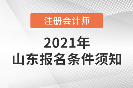2021年山東省聊城注冊(cè)會(huì)計(jì)師報(bào)名條件須知