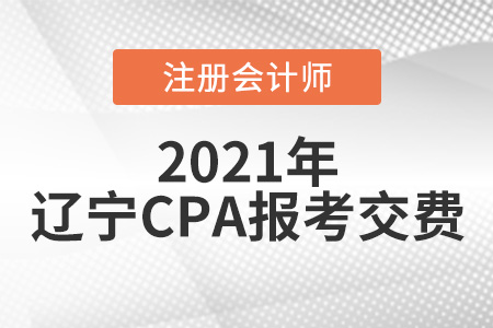 2021年遼寧省鐵嶺cpa考試報(bào)名6月15日開始交費(fèi)