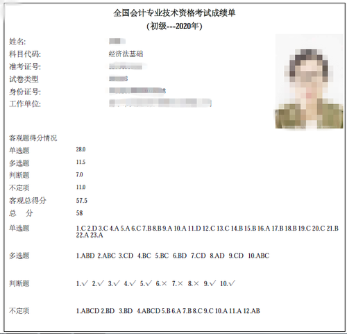 明細(xì)分查詢樣例：初級