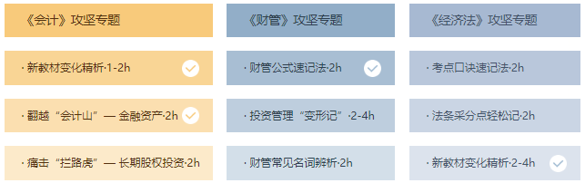 中級(jí)會(huì)計(jì)專題