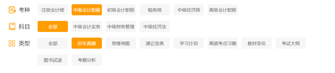 中級會計資料庫