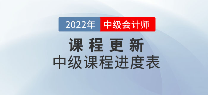 2022年中級(jí)會(huì)計(jì)師輔導(dǎo)課程開課啦！快和名師一起學(xué)習(xí)！