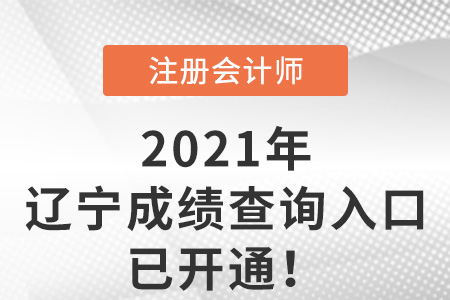 2021年遼寧省錦州cpa考試成績(jī)查詢?nèi)肟谝验_(kāi)通！
