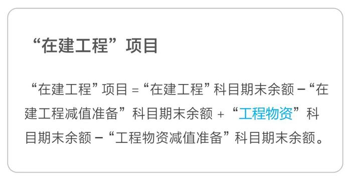 在建工程項目