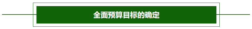 全面預(yù)算目標(biāo)的確定-2022年高級會計(jì)考試高頻考點(diǎn)
