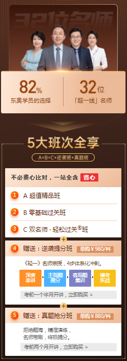 東奧注會D班鉅惠！