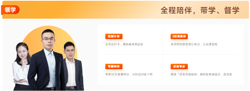 沖刺階段精品好課，雙重體系指點迷津