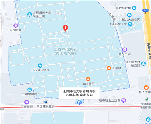 江西師范大學青山湖校區(qū)，北京西路正門旁的小門