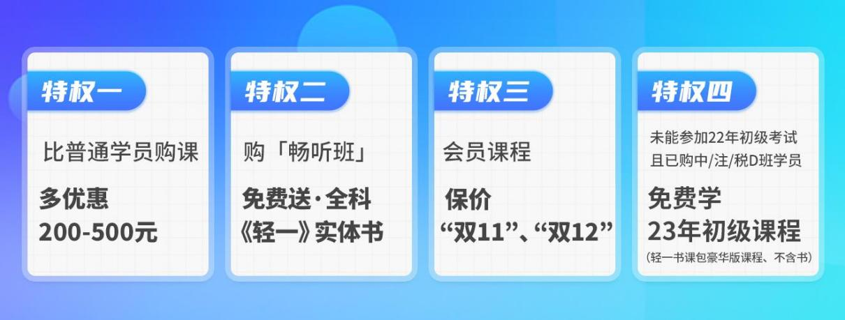 2023注冊會計師D暢聽無憂班
