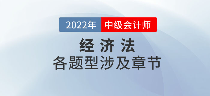 2022年中級(jí)會(huì)計(jì)經(jīng)濟(jì)法各題型涉及章節(jié)_第二批次