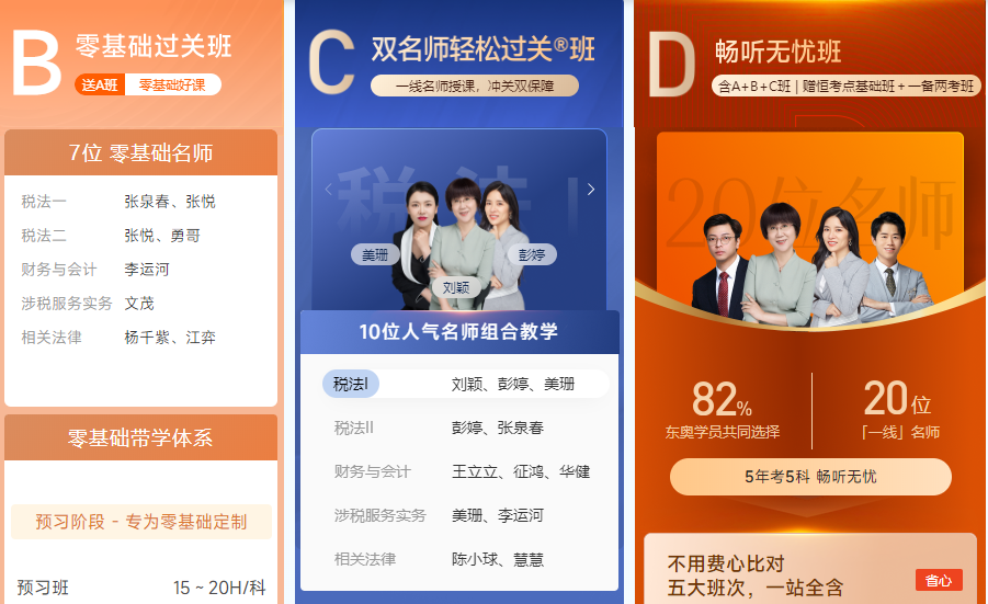 稅務師預習階段課程