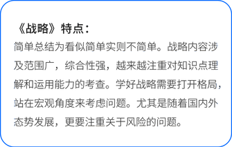 戰(zhàn)略特點
