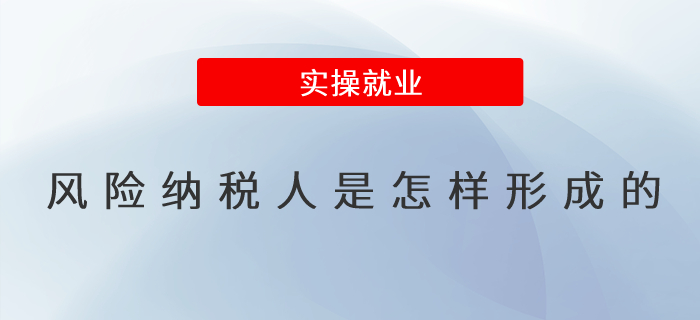 風(fēng)險(xiǎn)納稅人是怎樣形成的 風(fēng)險(xiǎn)納稅人是怎樣形成的