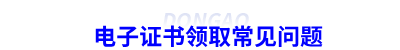 初級(jí)會(huì)計(jì)電子證書(shū)領(lǐng)取常見(jiàn)問(wèn)題