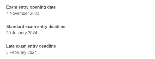 3月acca報(bào)名時間