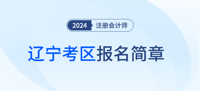 2024年注冊會計師全國統(tǒng)一考試遼寧考區(qū)報名簡章 2024年注冊會計師全國統(tǒng)一考試遼寧考區(qū)報名簡章