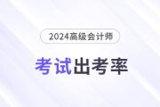 江西上饒市2024年高級會計師考試出考率69.47%