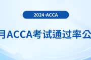 2024年6月acca考試通過率公布！考生注意！