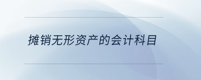 攤銷無形資產(chǎn)的會(huì)計(jì)科目 攤銷無形資產(chǎn)的會(huì)計(jì)科目
