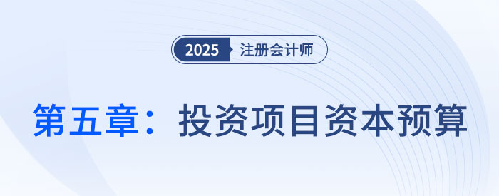 第五章投資項目資本預(yù)算_2025年CPA財管搶學(xué)記憶樹