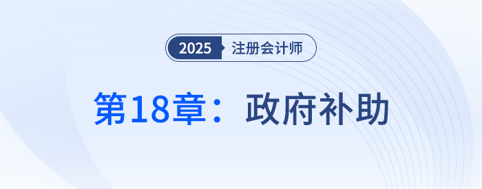 第十八章政府補(bǔ)助_25年注冊會計(jì)師會計(jì)搶學(xué)記憶樹