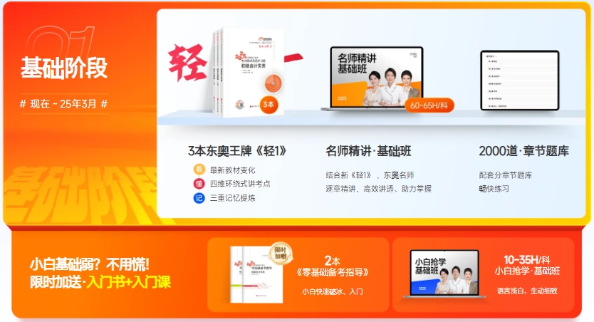 初級(jí)會(huì)計(jì)基礎(chǔ)階段