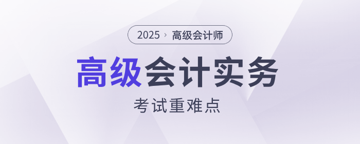 2025年《高級(jí)會(huì)計(jì)實(shí)務(wù)》考試重點(diǎn)難點(diǎn)有哪些？