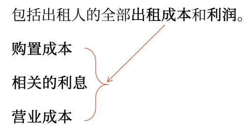 租賃費(fèi)用的經(jīng)濟(jì)內(nèi)容 租賃費(fèi)用的經(jīng)濟(jì)內(nèi)容