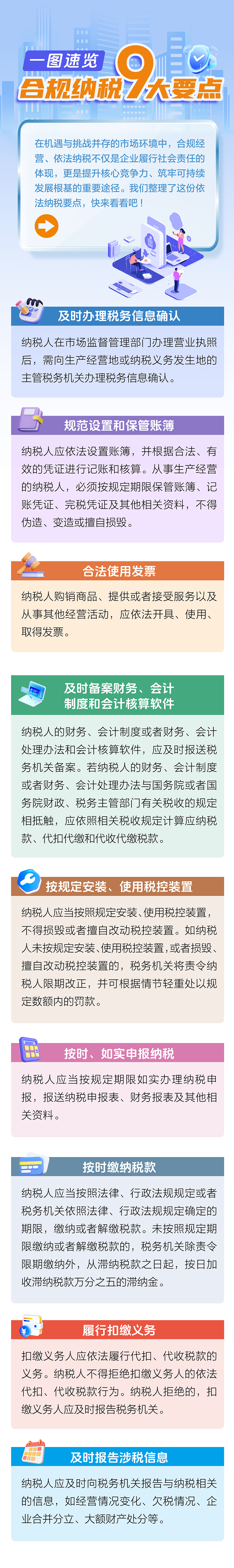 合規(guī)納稅9大要點(diǎn)！收藏學(xué)習(xí)