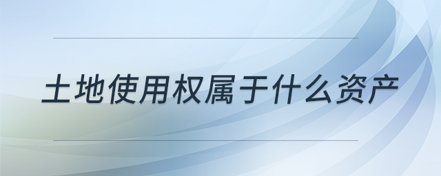 土地使用權(quán)屬于什么資產(chǎn) 土地使用權(quán)屬于什么資產(chǎn)