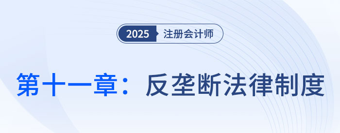 第十一章反壟斷法律制度_25年注會(huì)經(jīng)濟(jì)法思維導(dǎo)圖