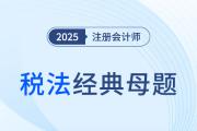 消費(fèi)稅應(yīng)納稅額的計(jì)算_2025年注會(huì)稅法經(jīng)典母題